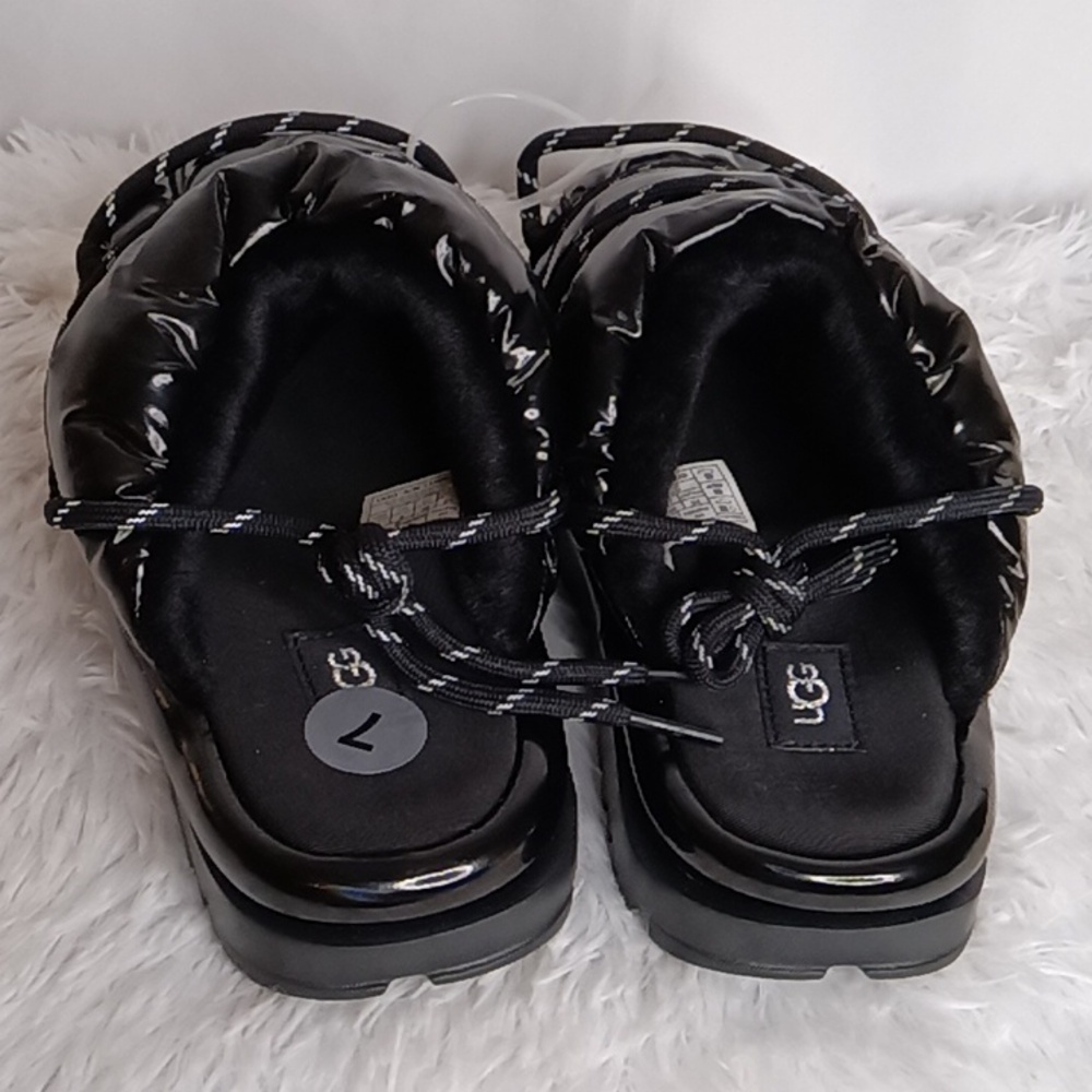 UGG SPACESLIDER HI SHINE SLIDE PLATFORM SLIPPER SHOES NWOT - Picture 6 of 17